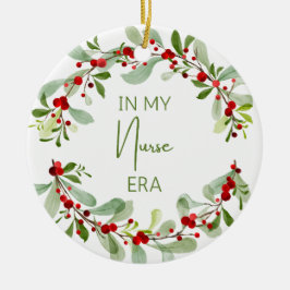 Weihnachts-Krankenpflege Keramik Ornament