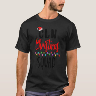 Weihnachts-Krankenpfleger-Team passende Notaufnahm T-Shirt