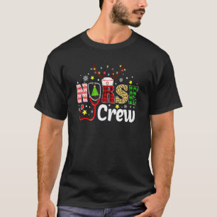 Weihnachts-Krankenschwester-Crew Damen Scrub Tops