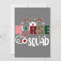 Weihnachts-Krankenschwester Crew Squad Xmas Pflege