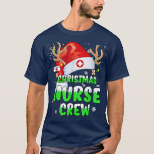 Weihnachts-Krankenschwester Crew Squad Xmas Pflege T-Shirt