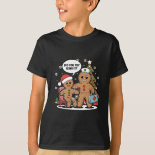 Weihnachts-Krankenschwester Gingerbread Mann haben T-Shirt