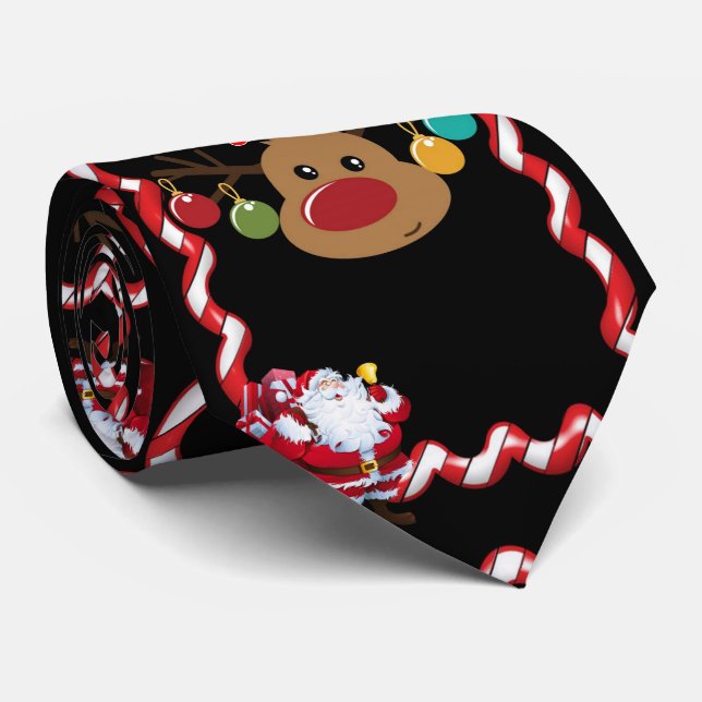 Weihnachts-Krawatte Krawatte (Gerollt)