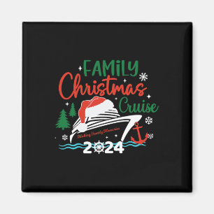 Weihnachts-Kreuzfahrt 2024 Merry Cruisemas Xmas Magnet