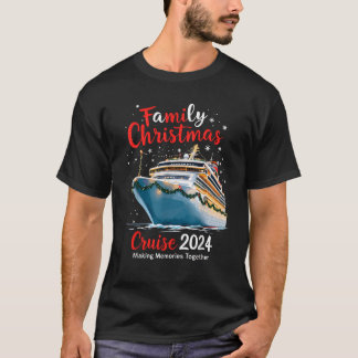 Weihnachts-Kreuzfahrt 2024 Weihnachten Familie Sq T-Shirt