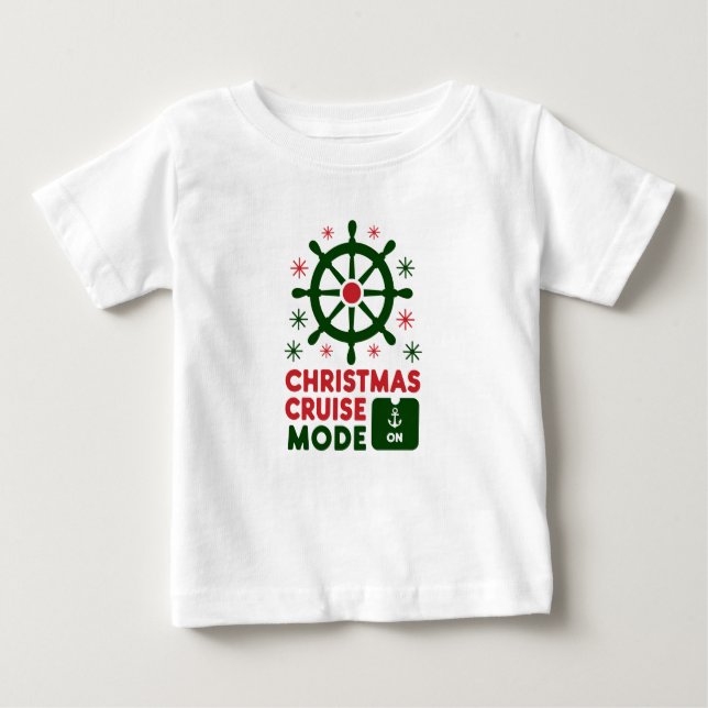 Weihnachts-Kreuzfahrt auf dem Schiff Weihnachten 2 Baby T-shirt (Vorderseite)