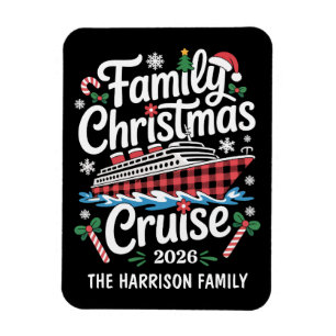 Weihnachts-Kreuzfahrtschiff-Dekor-Stateroom-Magnet Magnet