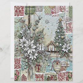Weihnachts-Krippen-Bastelpapier