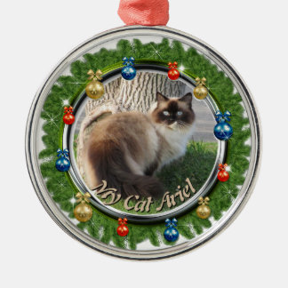 Weihnachts-Kundenspezifische-Haustier-Ornamente-Kr Ornament Aus Metall
