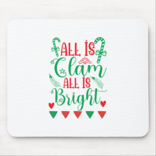 Weihnachts-Kunst alles in Ordnung Mousepad
