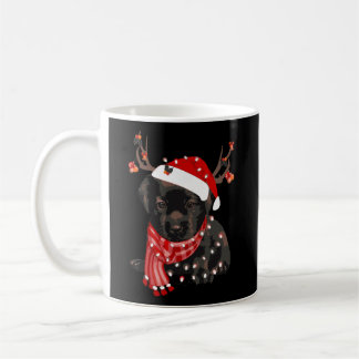 Weihnachts Labrador Retriever Dog Black Lab Lover  Kaffeetasse