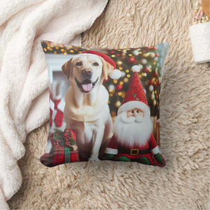 Weihnachts Labrador Retriever Pillow Kissen