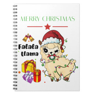 Weihnachts‑Lama‑Notizbuch Notizblock