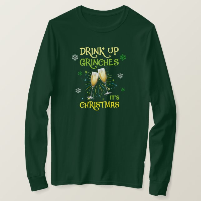 Weihnachts-Langschläfer-T - Shirt (Design vorne)