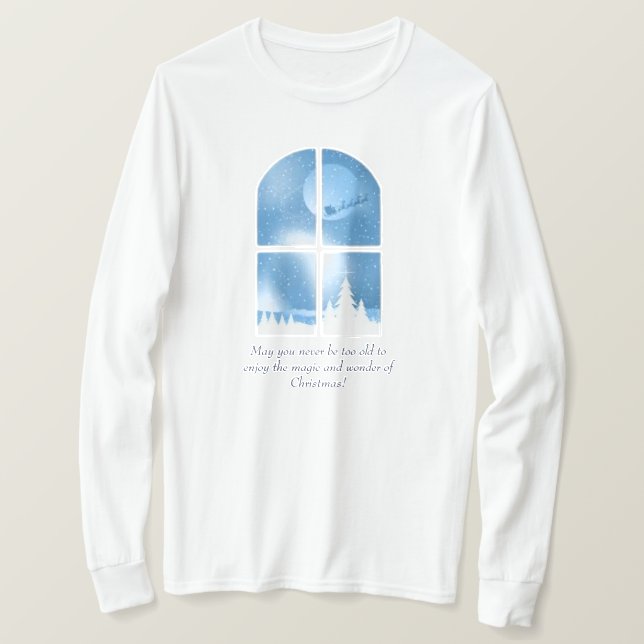 Weihnachts-Langschläfer-T - Shirt (Design vorne)