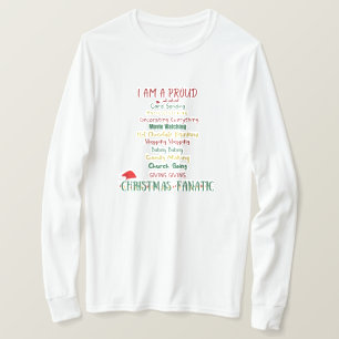 Weihnachts-Langschläfer-T - Shirt