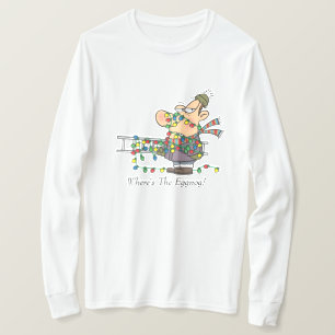 Weihnachts-Langschläfer-T - Shirt
