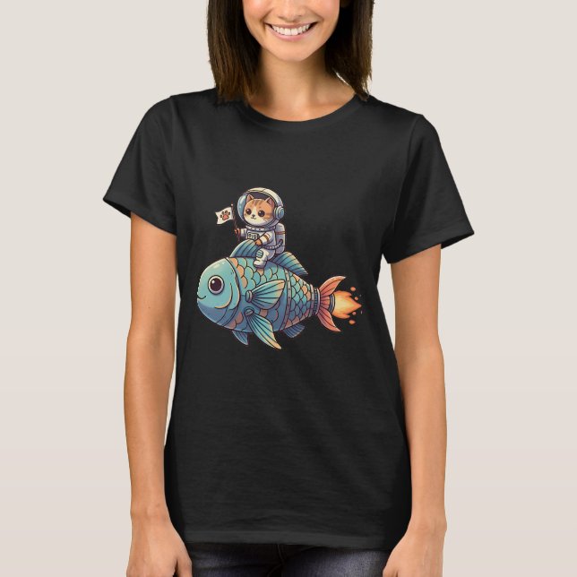 Weihnachts-Lanzenfisch T-Shirt (Vorderseite)
