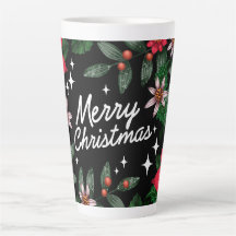 Weihnachts-Latte-Tasse