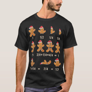 Weihnachts-Lebkuchen Fraction Niedlichen Weihnacht T-Shirt