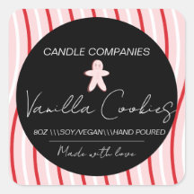 Weihnachts-Lebkuchen-Kerzenmacher-Geschäft