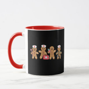Weihnachts-Lebkuchen-Pflege-Team-Geschenke Tasse