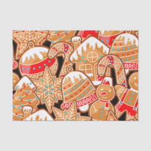 Weihnachts-Lebkuchen Seidenpapier