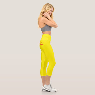 Weihnachts-Leggings High Waisted Capris Sport
