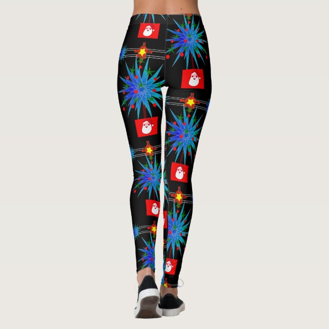 Weihnachts-Leggings Leggings (Rückseite)