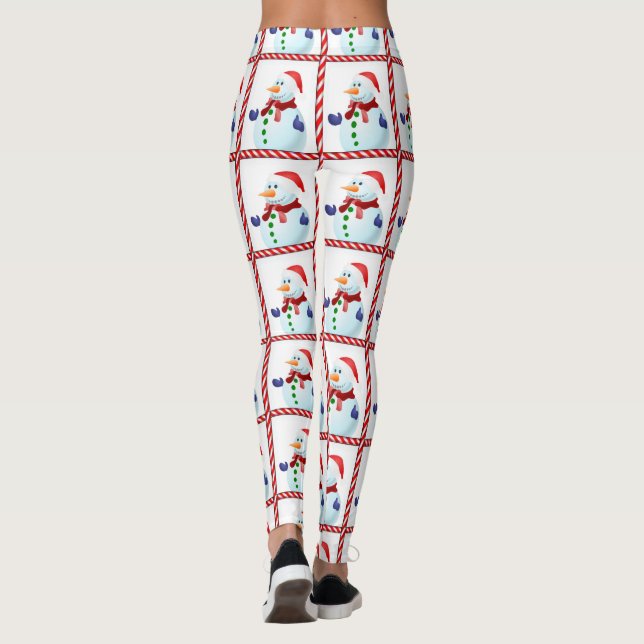 Weihnachts-Leggings Leggings (Rückseite)