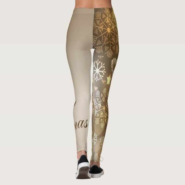 Weihnachts-Leggings Leggings (Rückseite)
