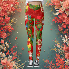 Weihnachts-Leggings Leggings