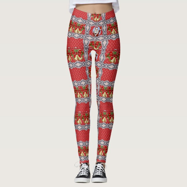 Weihnachts-Leggings Leggings (Vorderseite)