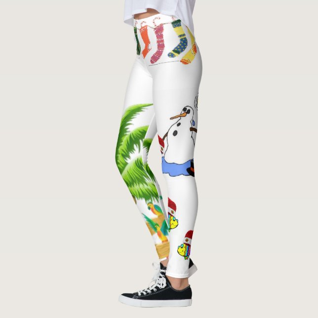 Weihnachts-Leggings Leggings (Links)