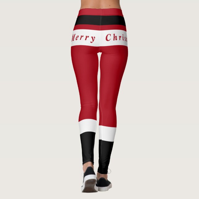 Weihnachts-Leggings Weihnachtsgeschenk Funny Leggings (Rückseite)