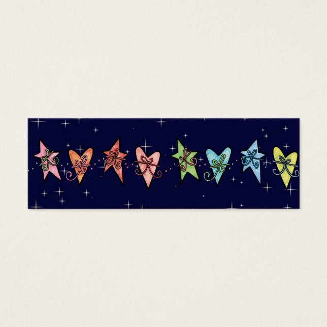 Weihnachts-Lesezeichen (Vorderseite)