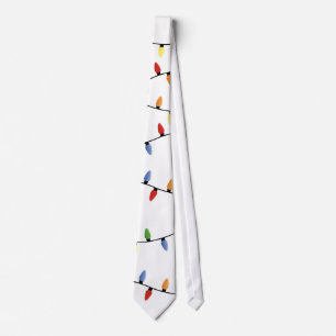 Weihnachts-Lichter Neck Tie für Männer Krawatte