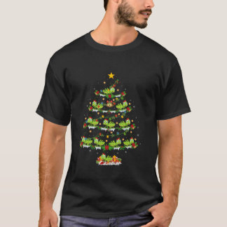 Weihnachts-Lichter Weihnachtsbaum T-Shirt