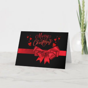 Weihnachts-Liebe Blank Card Dankeskarte