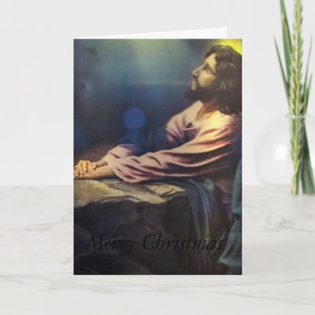 Weihnachts-Liebe Feiertagskarte (Vorderseite)