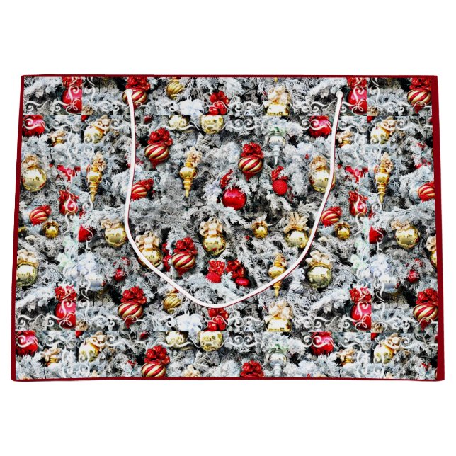 Weihnachts-Liebe_ Große Geschenktüte (Vorderseite)