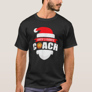 Weihnachts-Lieblings-Basketballtrainer Weihnachten T-Shirt