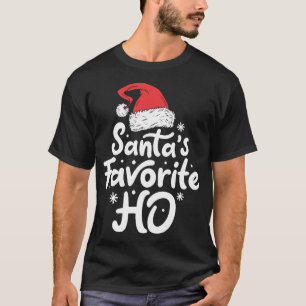 Weihnachts-Lieblings-Ho-Funny-Weihnachten-Weihnach T-Shirt