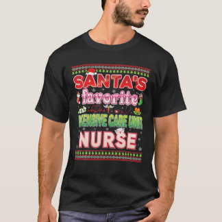 Weihnachts Lieblings-Intensivstation des Weihnacht T-Shirt