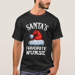 Weihnachts Lieblings-Krankenschwester Weihnachtsge T-Shirt