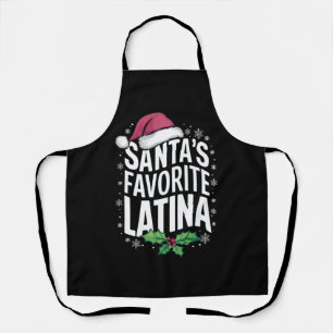 Weihnachts Lieblings-Latina Weihnachten Weihnachte Schürze