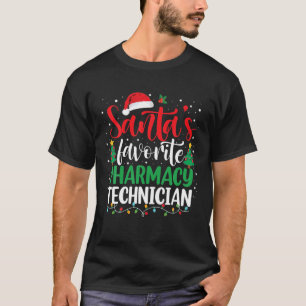 Weihnachts-Lieblings-Pharmacy-Tech-Weihnachtszeit- T-Shirt