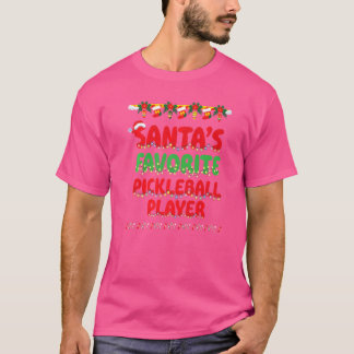 Weihnachts Lieblings-Pickleball Spieler X mas Idee T-Shirt