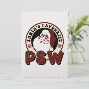 Weihnachts Lieblings-PSW-Urlaubskarte Feiertagskarte