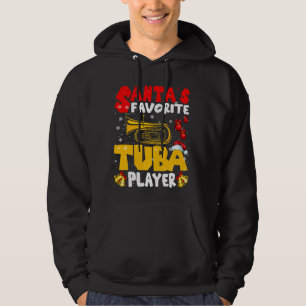 Weihnachts Lieblings-Tuba-Spieler Xmas Weihnachtsm Hoodie